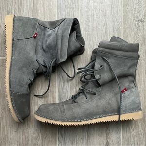Oliberté Gray Suede Boots Size 11 (Euro Size 44)